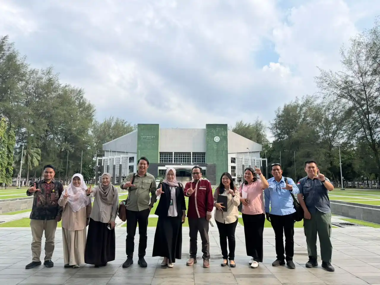 Fakultas Kehutanan USU dan DLHK Sumut Matangkan Pembangunan Taman Kehati di Kampus 2 Kwala Bekala